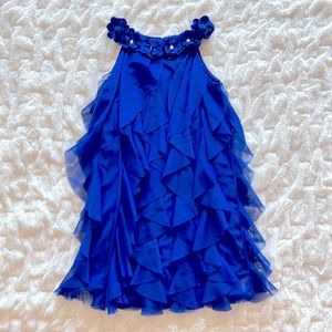 Girls special occasion chiffon dress